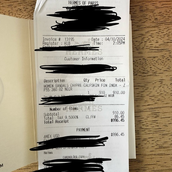 BNIB Hermes Women’s Chypre in Black size 38 EU - Picture 2 of 5